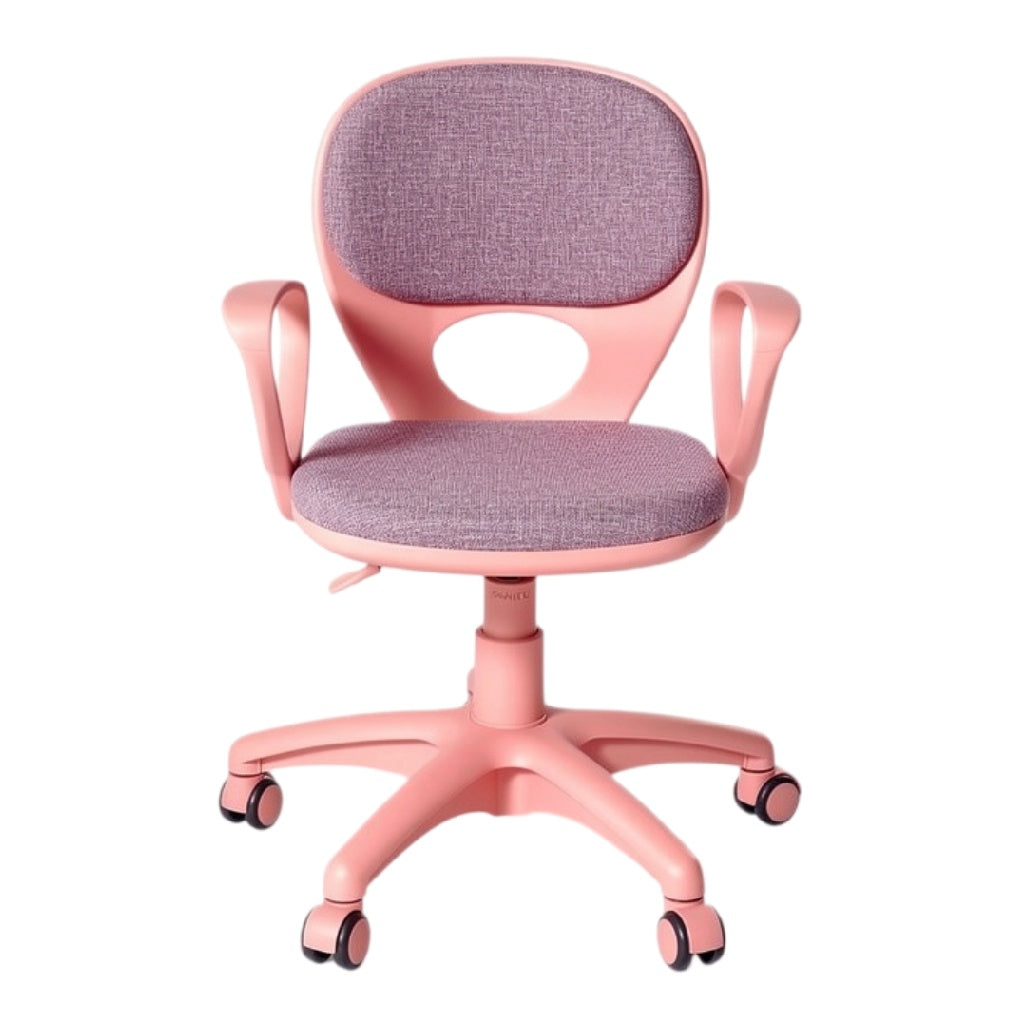 **Ergonomische Bureaustoel met Verstelbare Hoogte en Wielen**